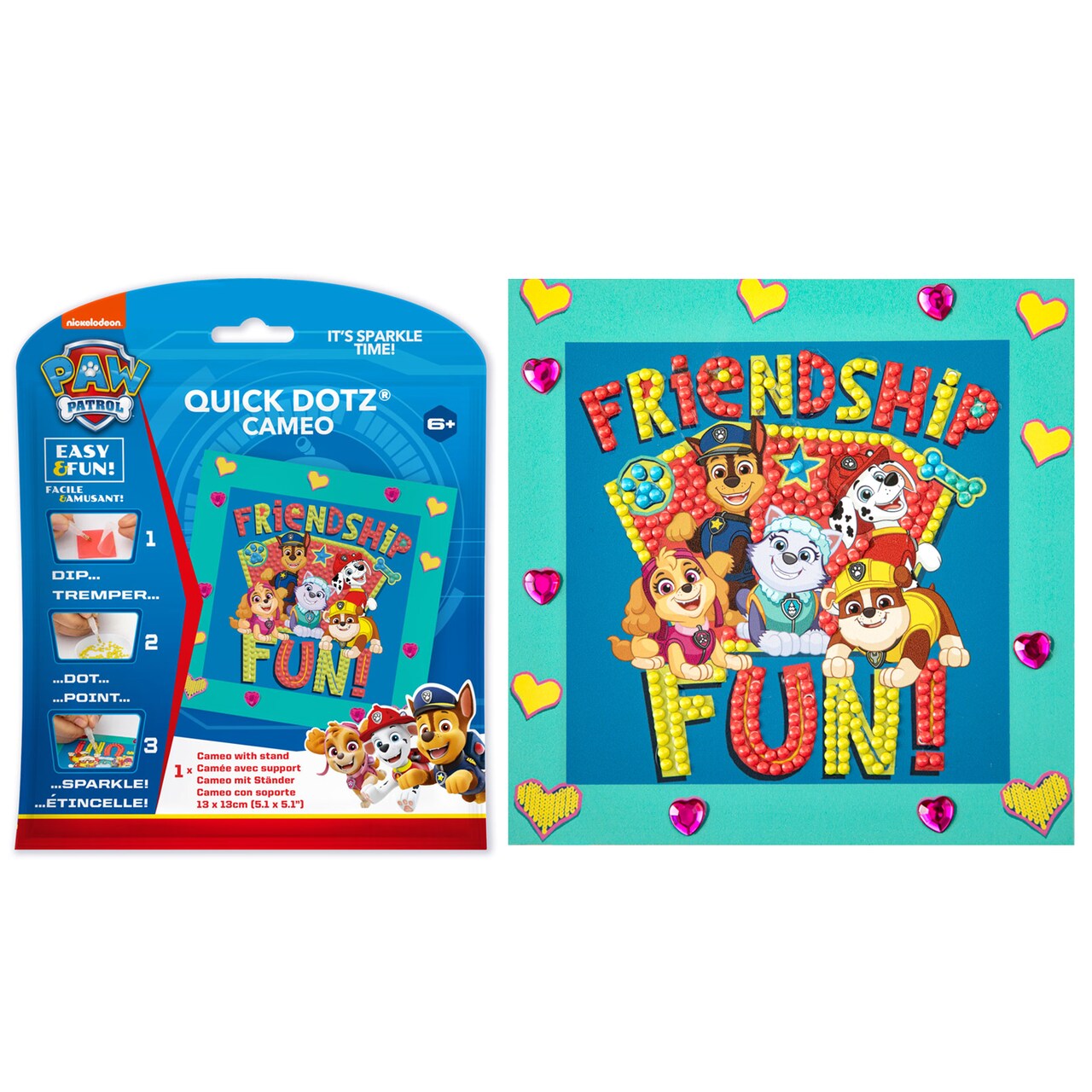Diamond Dotz Kits - Paw Patrol Friendship FUN! Diamond Painting Artwork Kit Diamond Painting Kits, Diamond Art Kits for Adults, Gem Art, Diamond Art, Diamond Dotz Kits